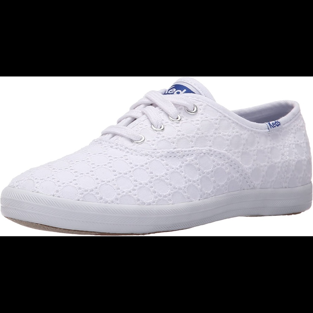 Keds White Eyelet Women Sneakers WF54546 NWT